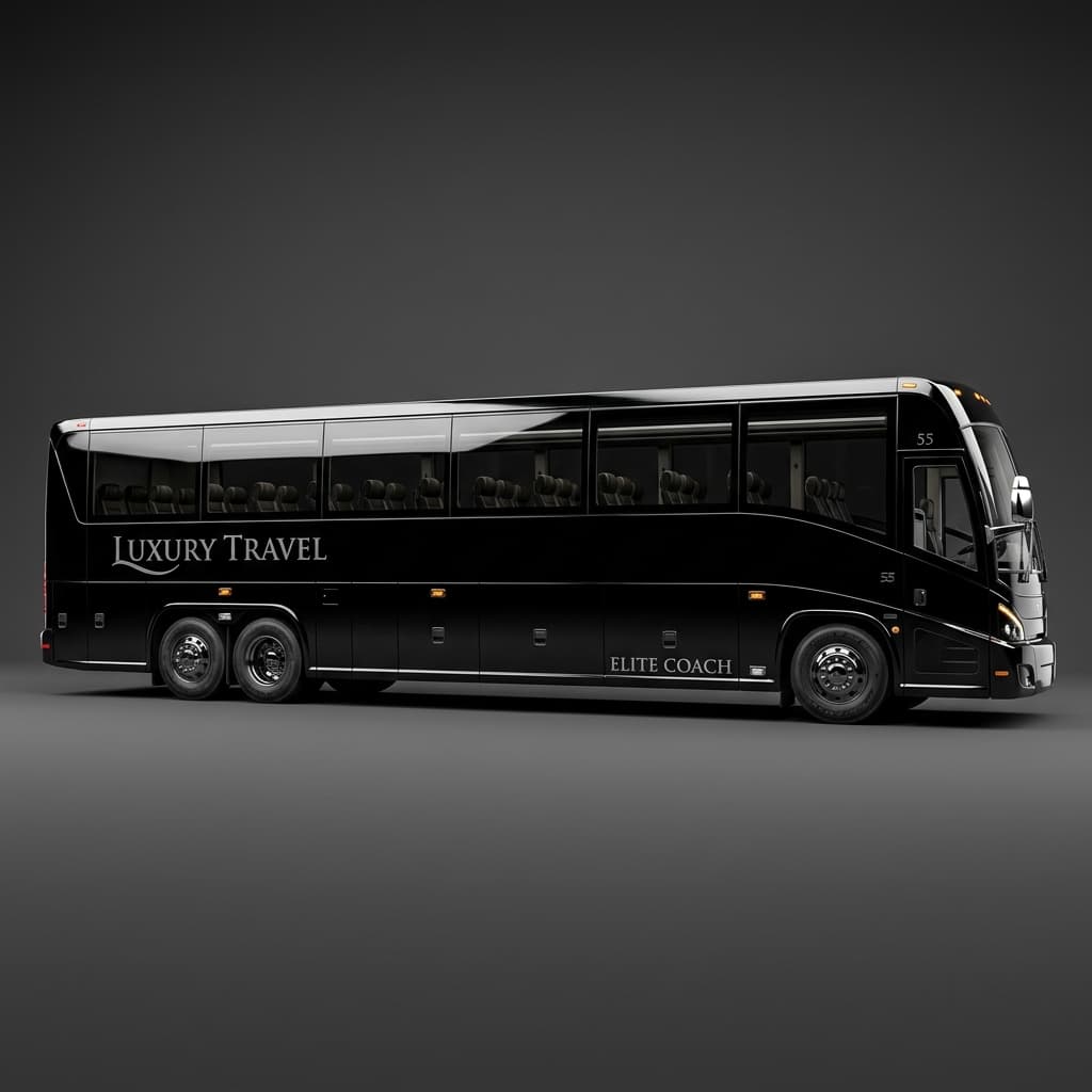 55-Passenger Coach Bus
